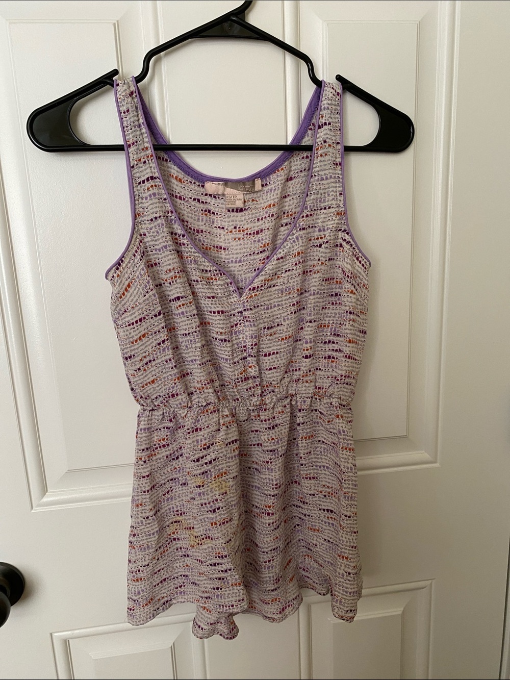 Forever 21 Purple Multicolor butter soft Tank Top